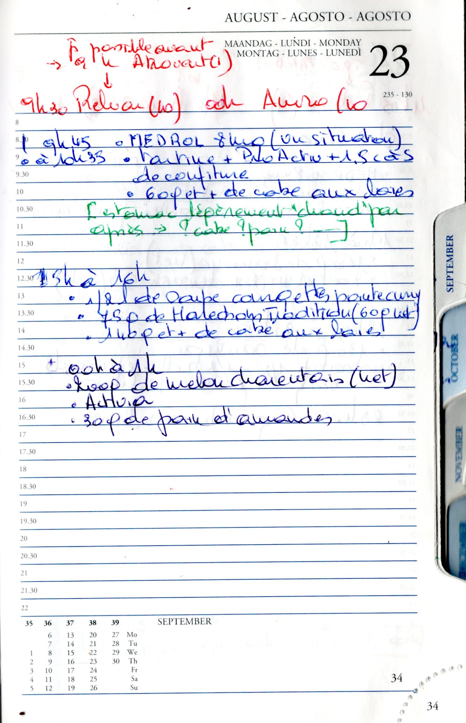 Daily Planner Scan