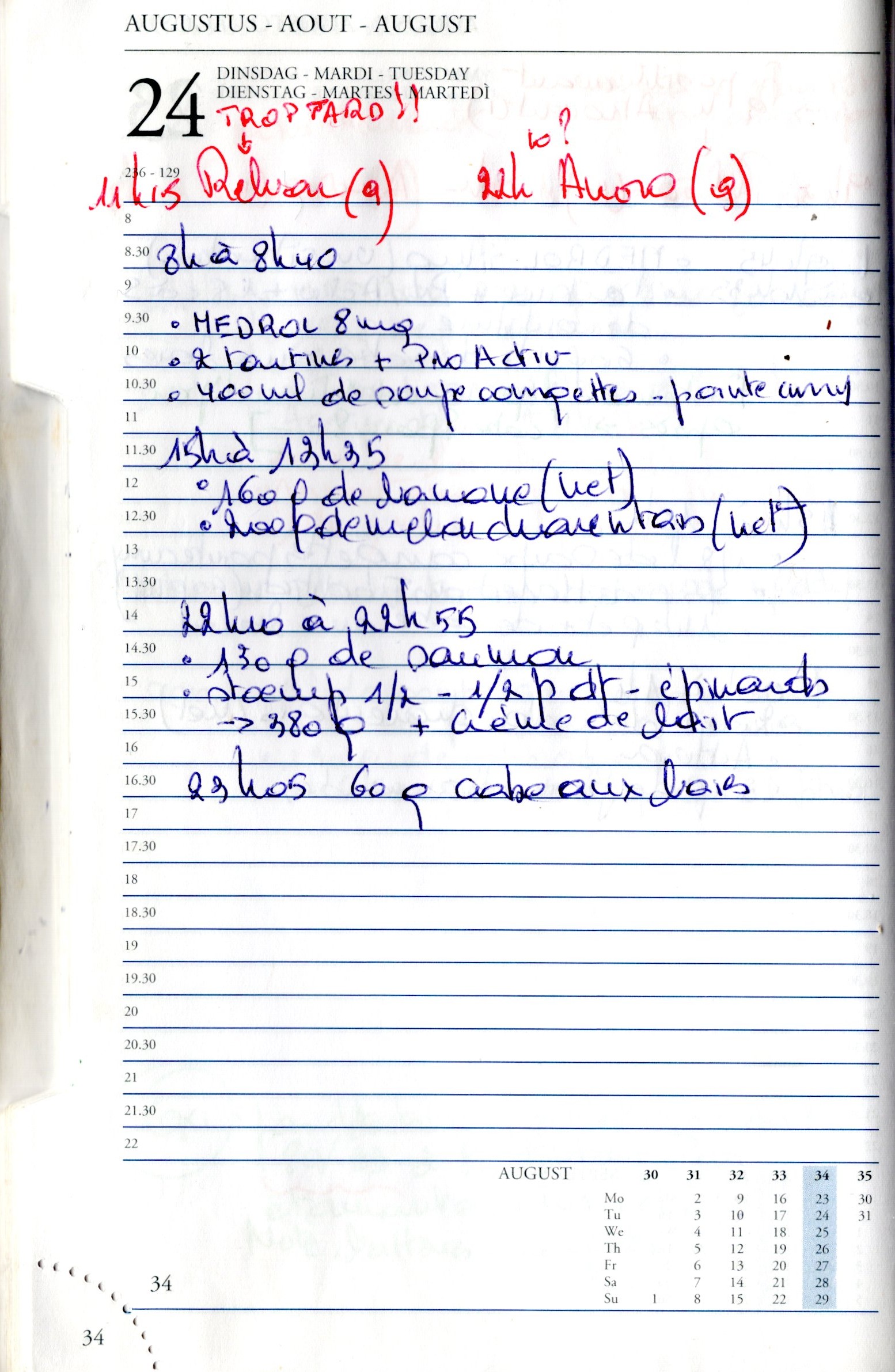 Daily Planner Scan