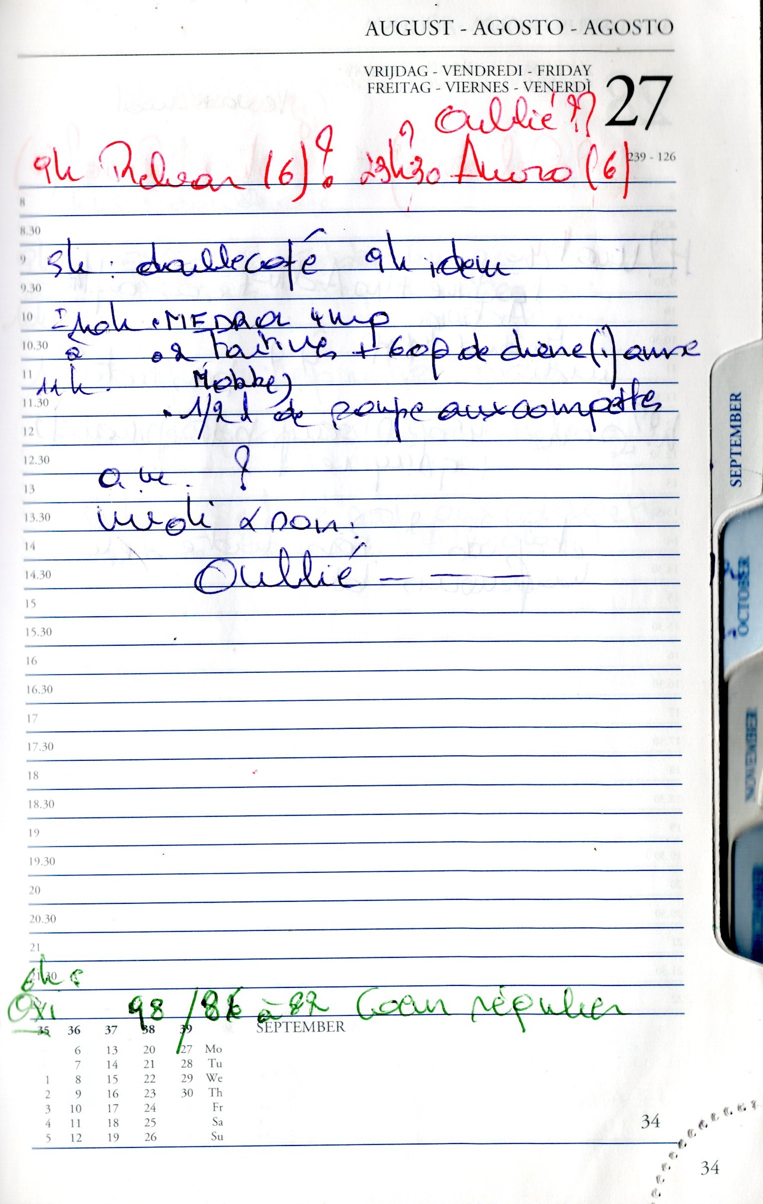 Daily Planner Scan