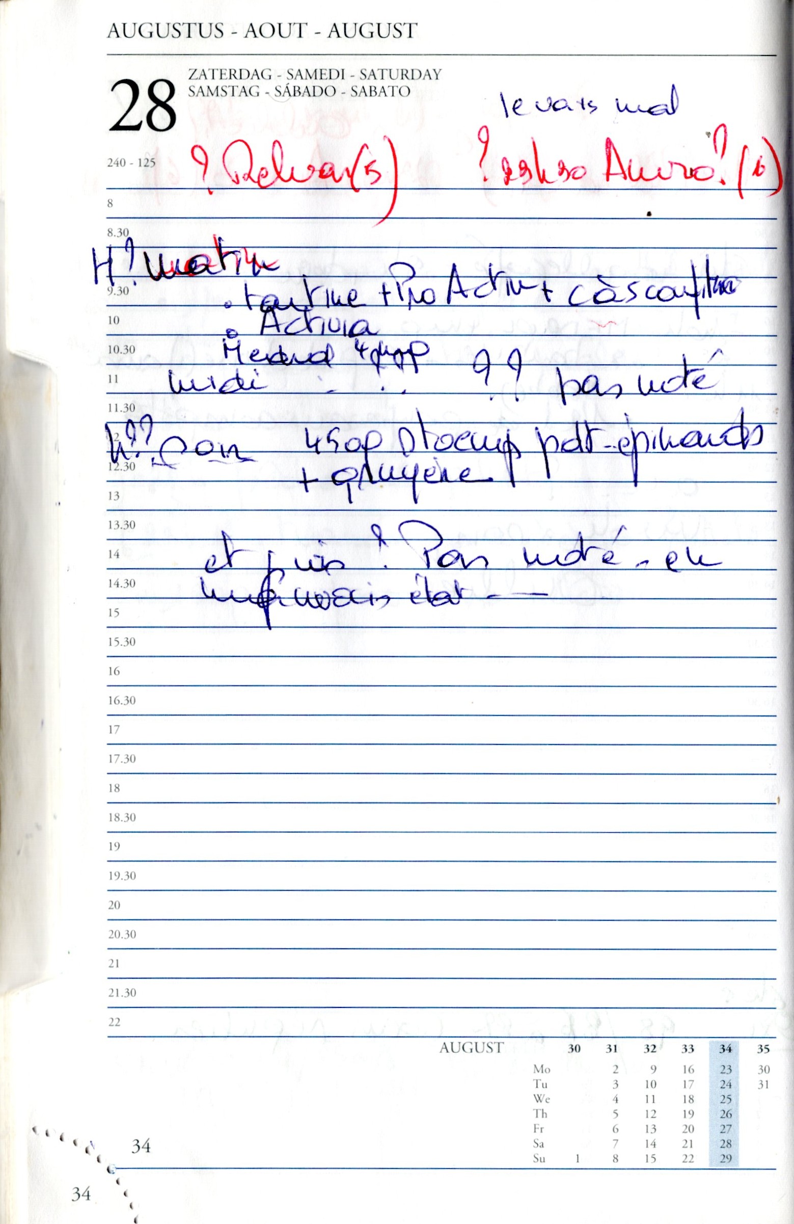 Daily Planner Scan