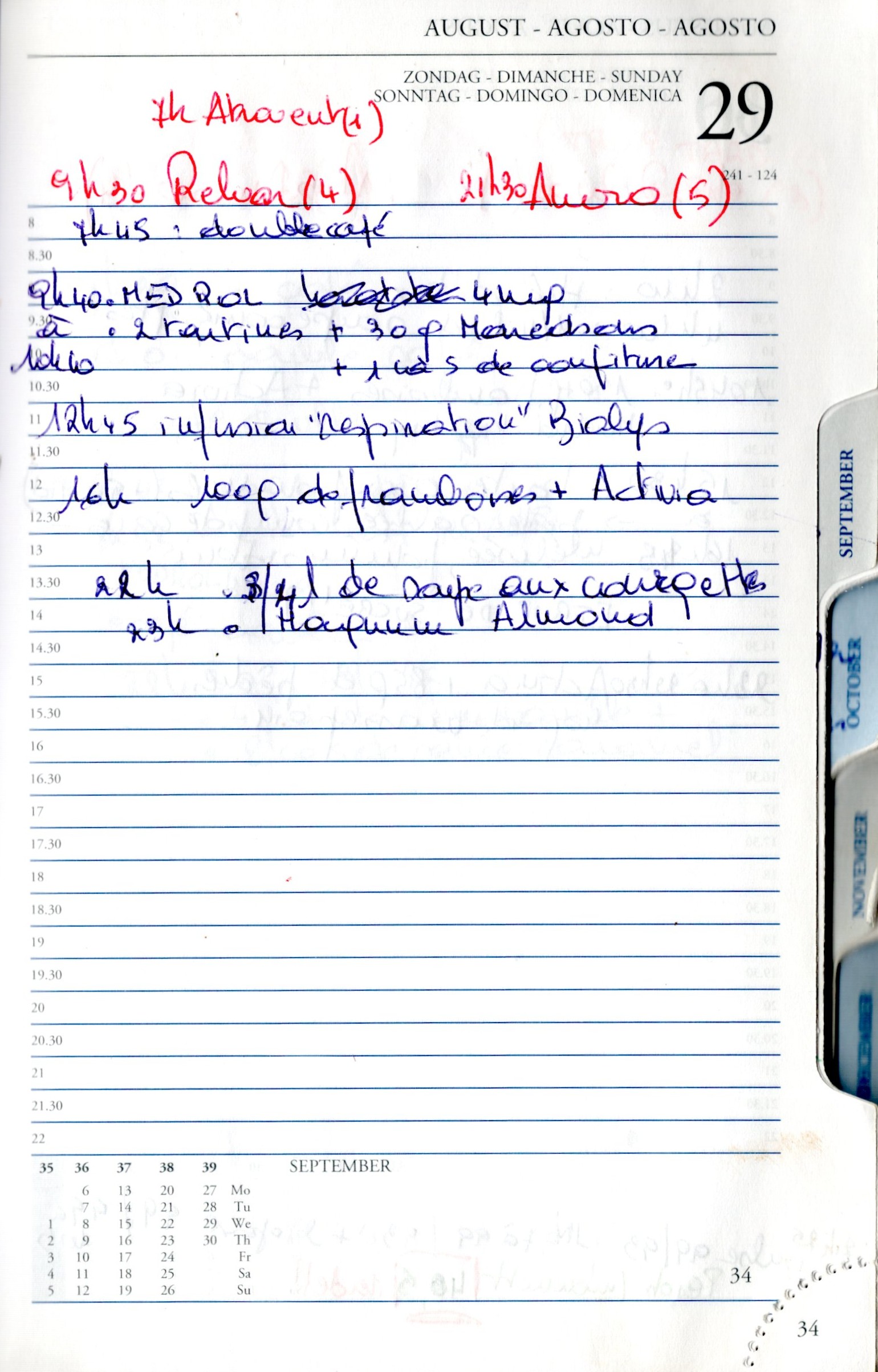 Daily Planner Scan