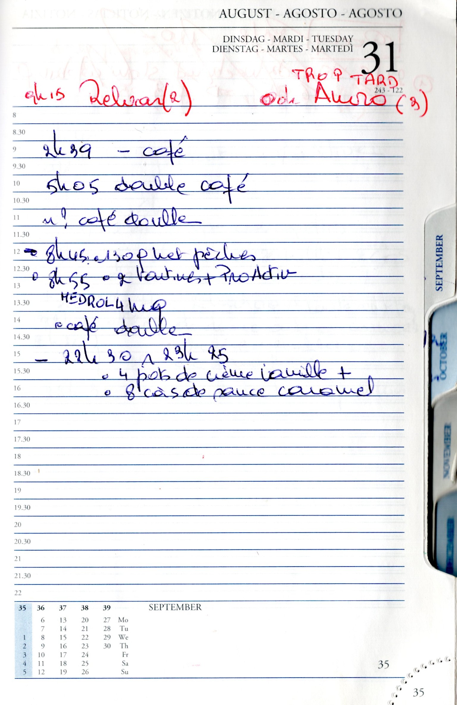 Daily Planner Scan