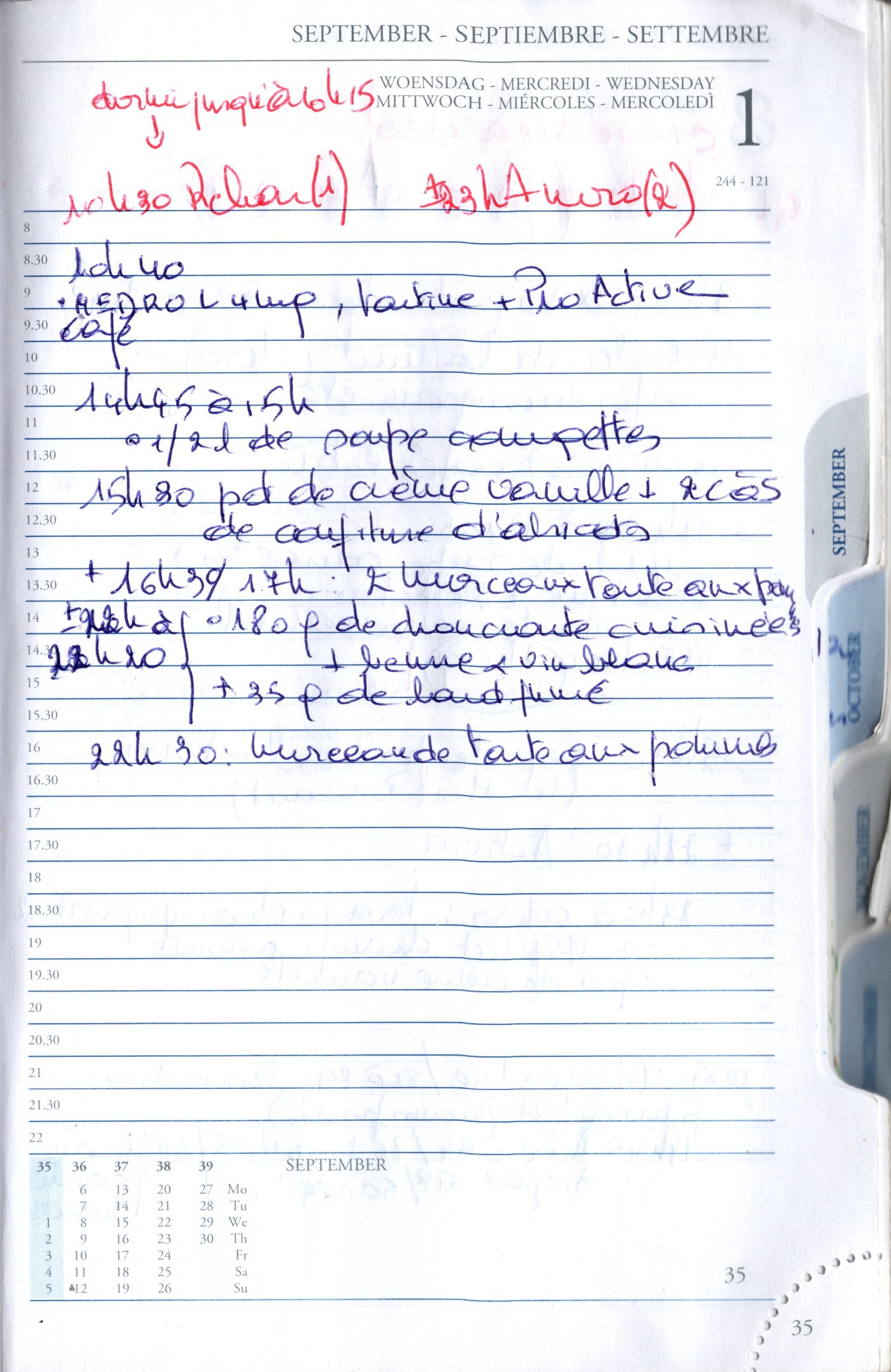 Daily Planner Scan