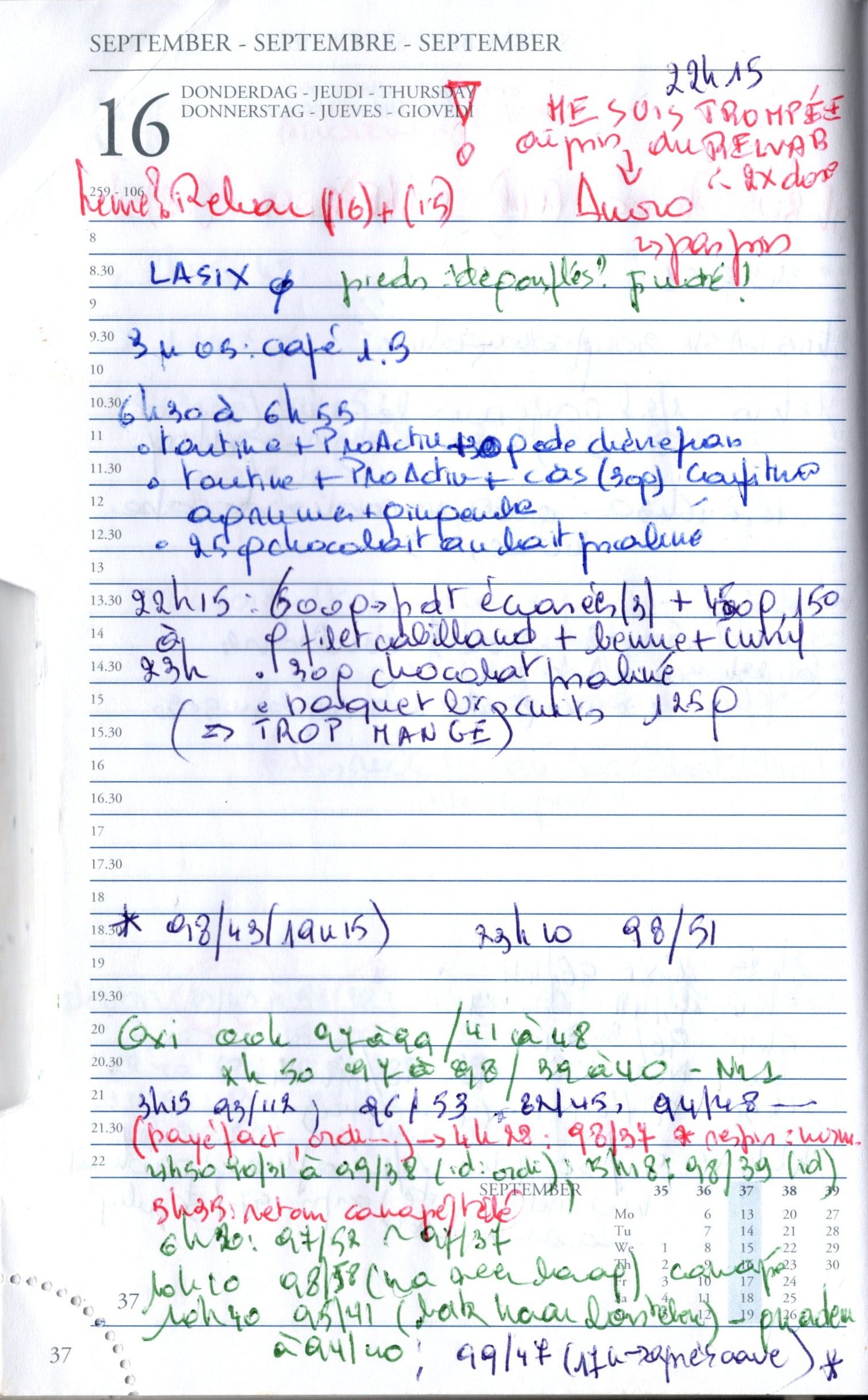 Daily Planner Scan