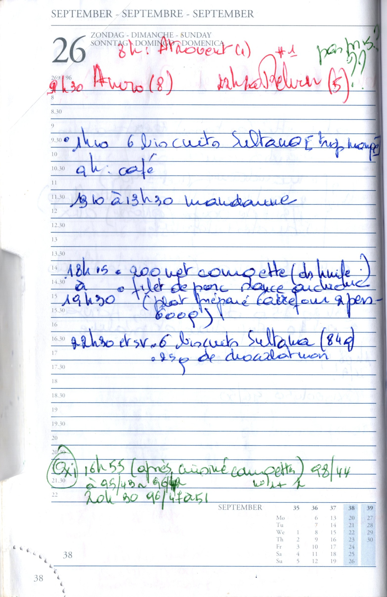 Daily Planner Scan