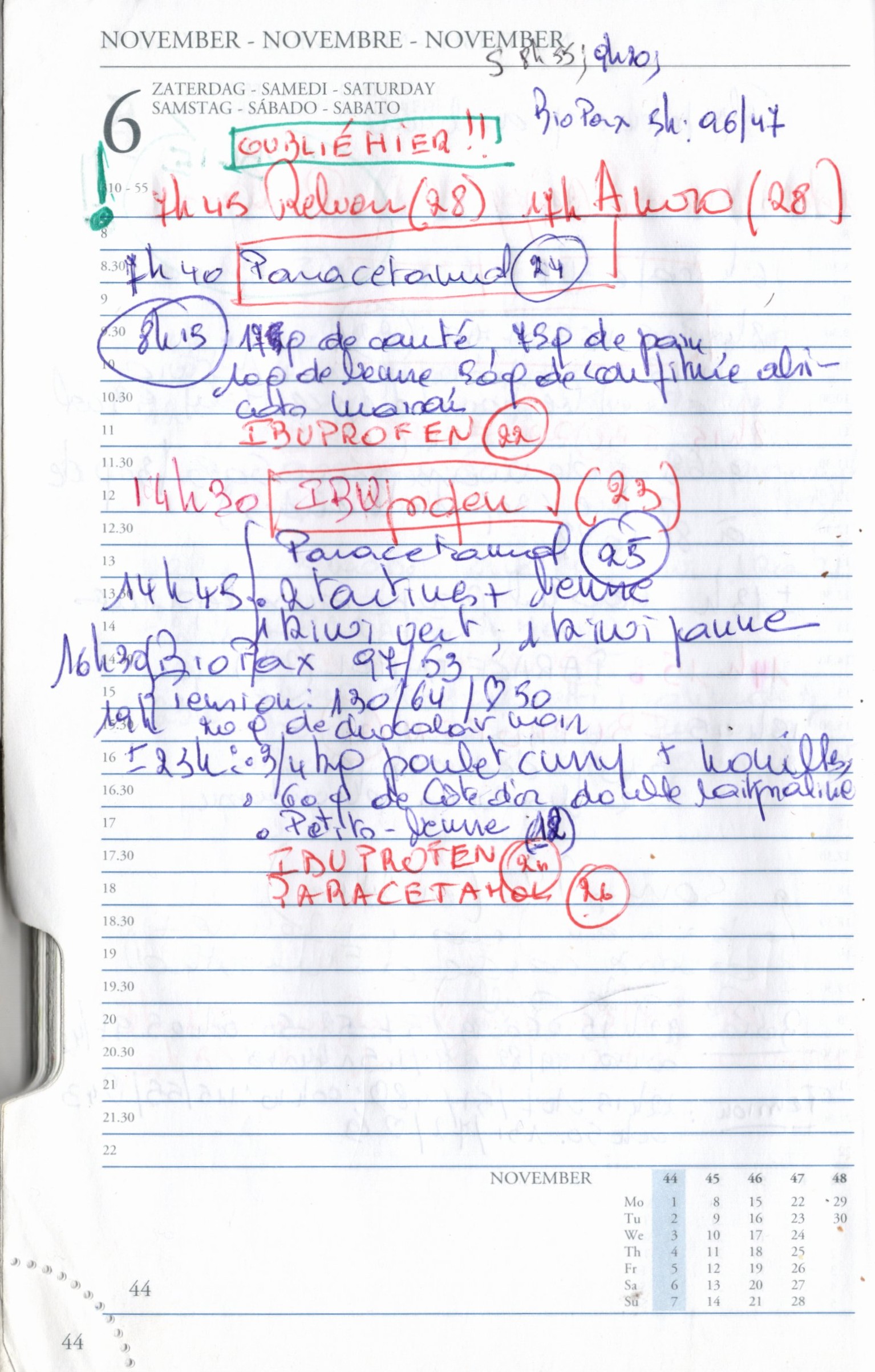 Daily Planner Scan