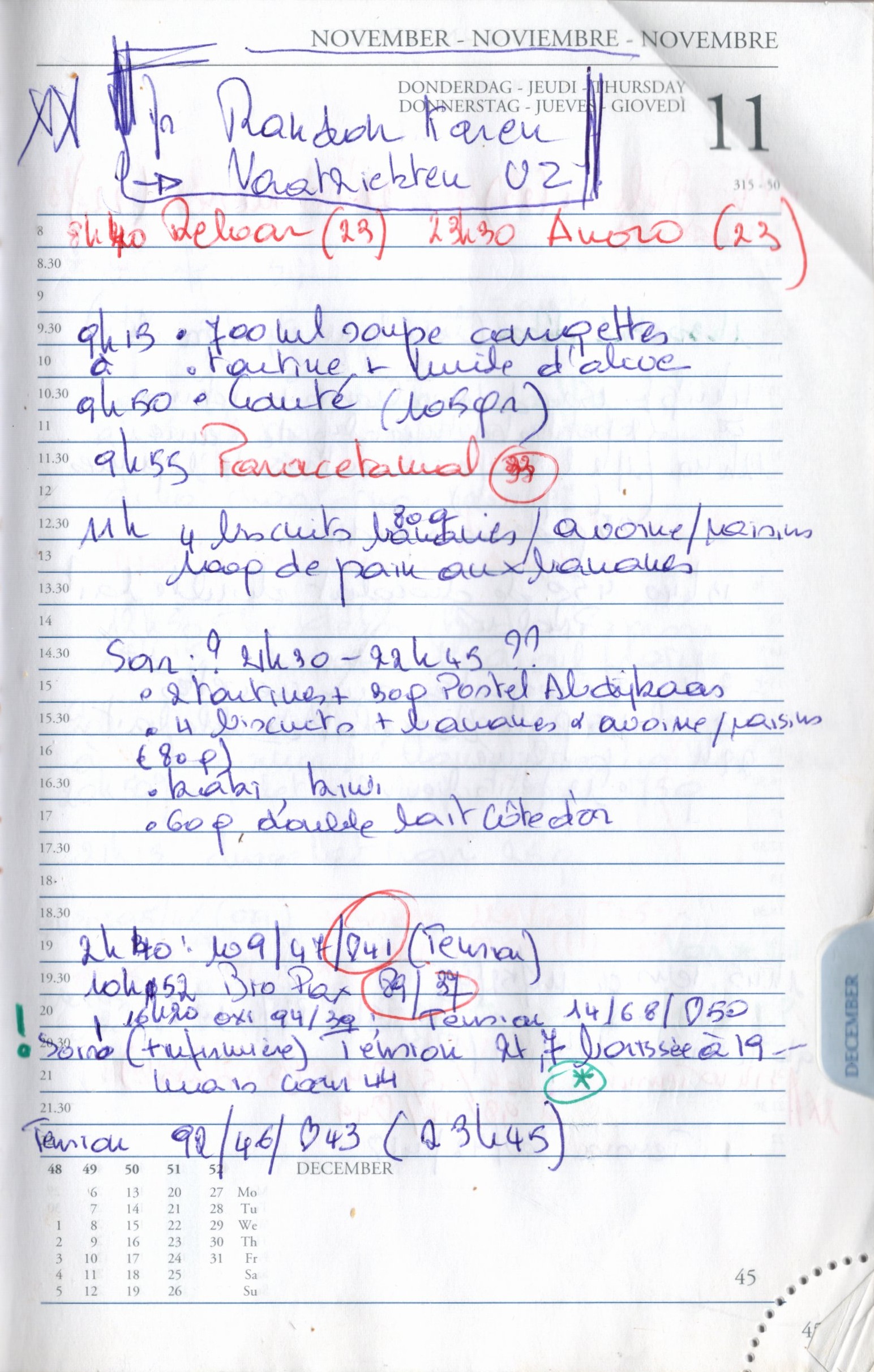 Daily Planner Scan