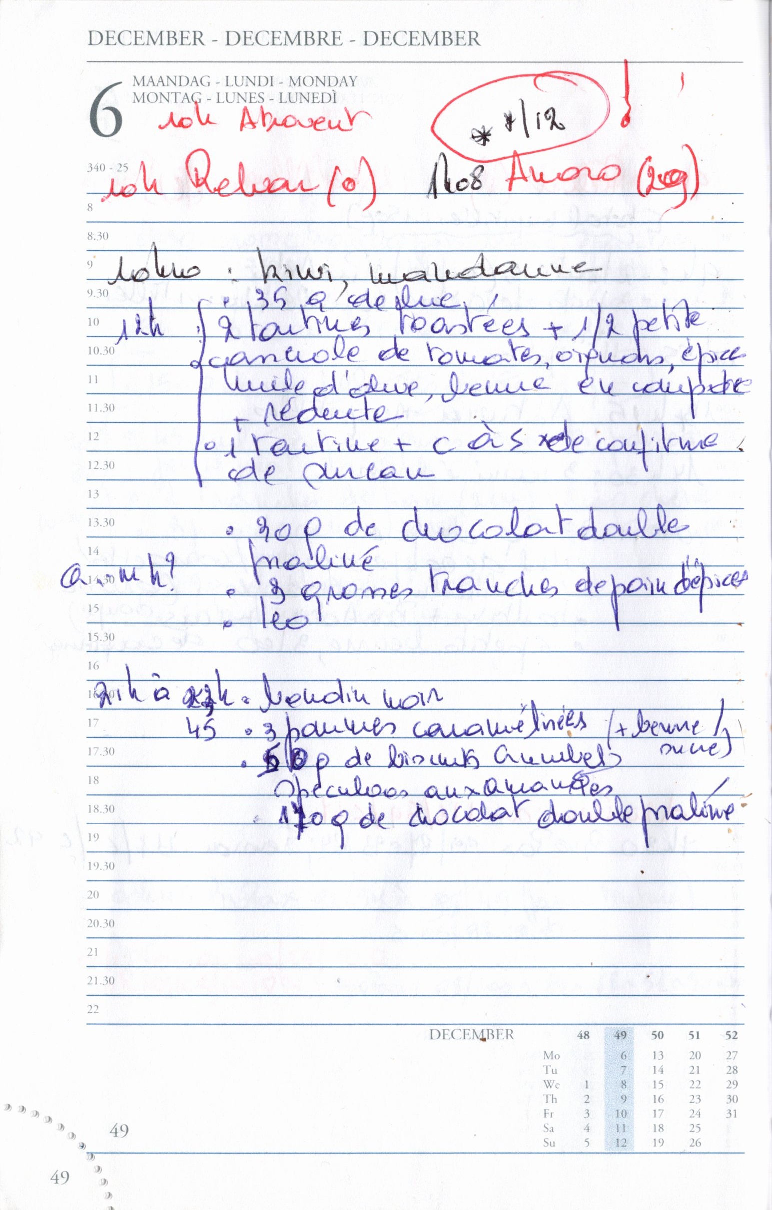 Daily Planner Scan
