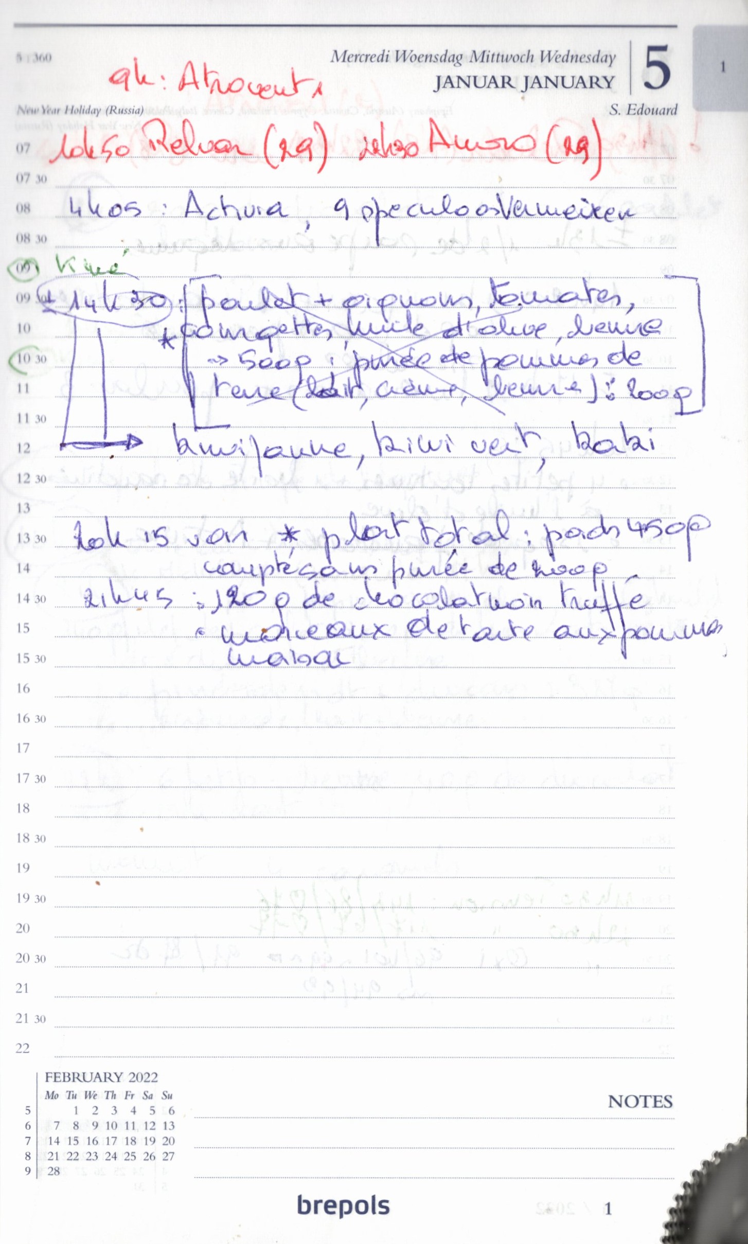 Daily Planner Scan