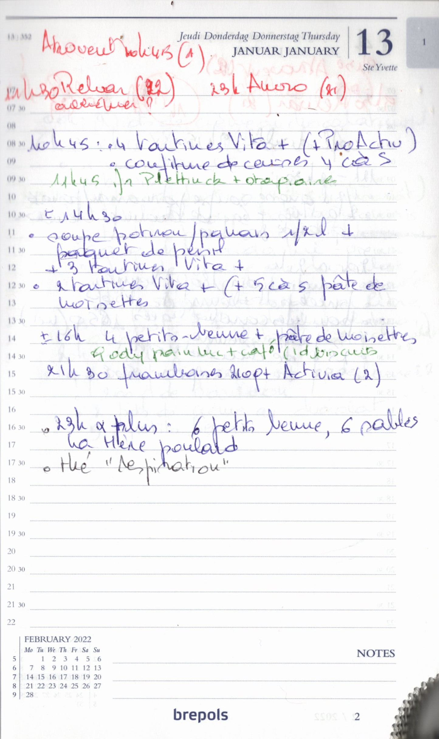 Daily Planner Scan