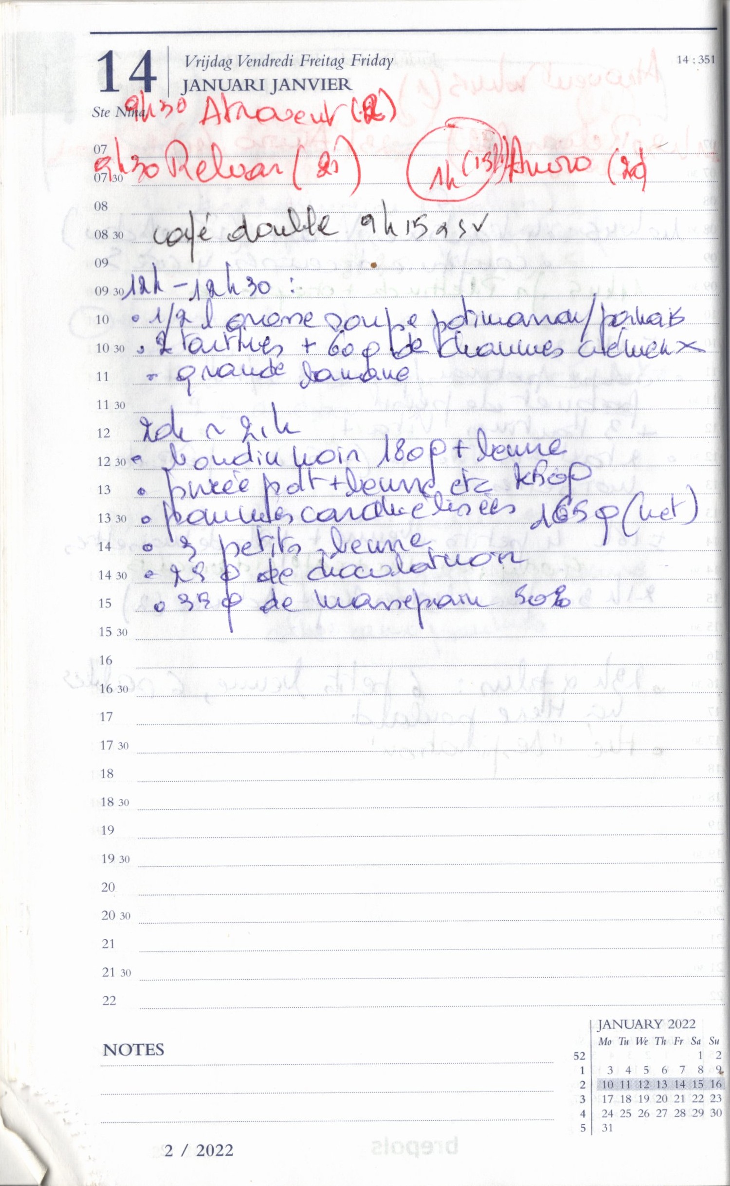 Daily Planner Scan