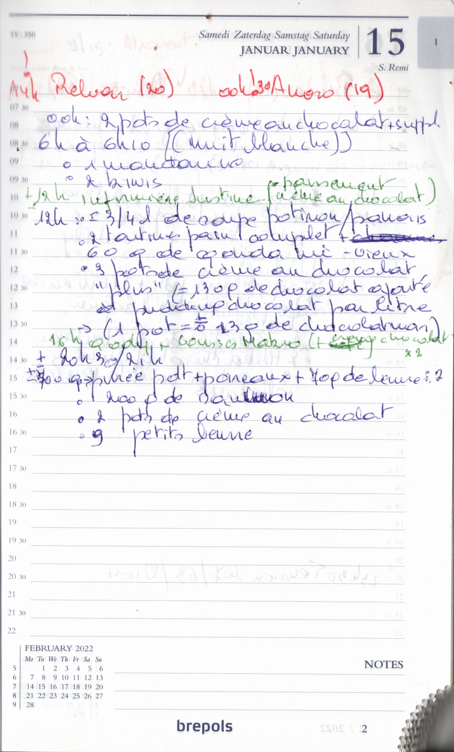 Daily Planner Scan