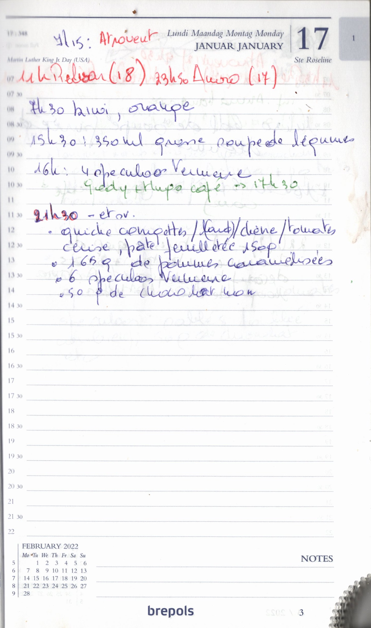Daily Planner Scan