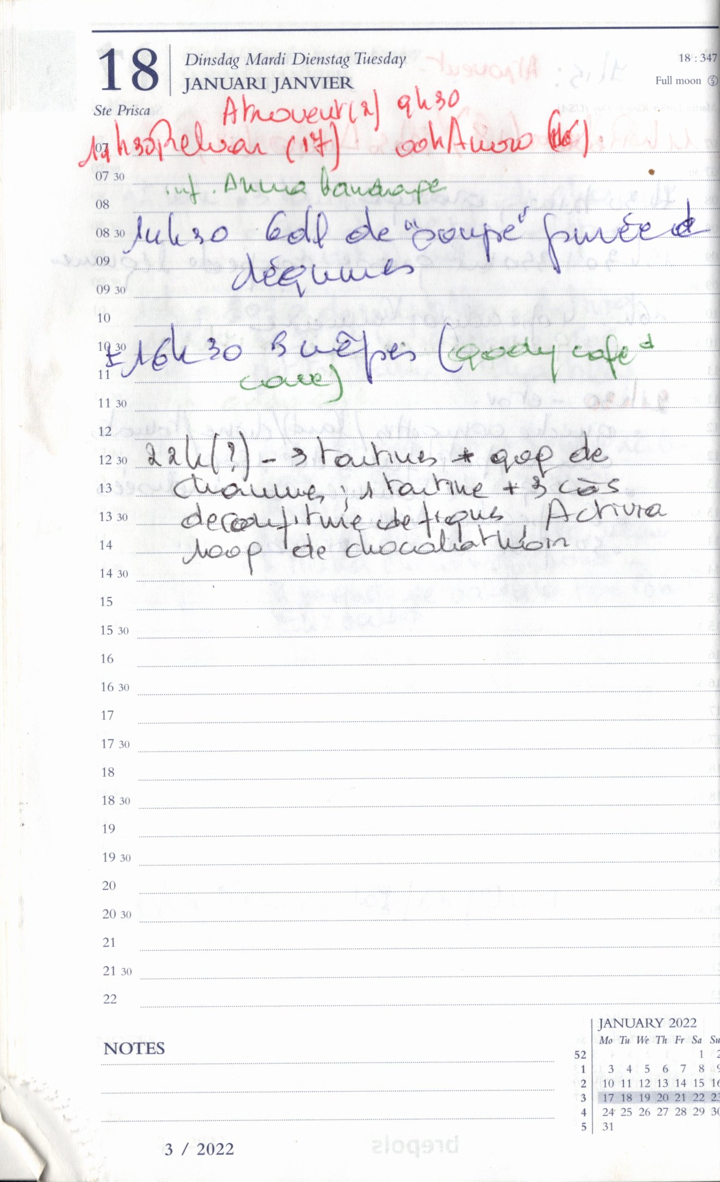 Daily Planner Scan