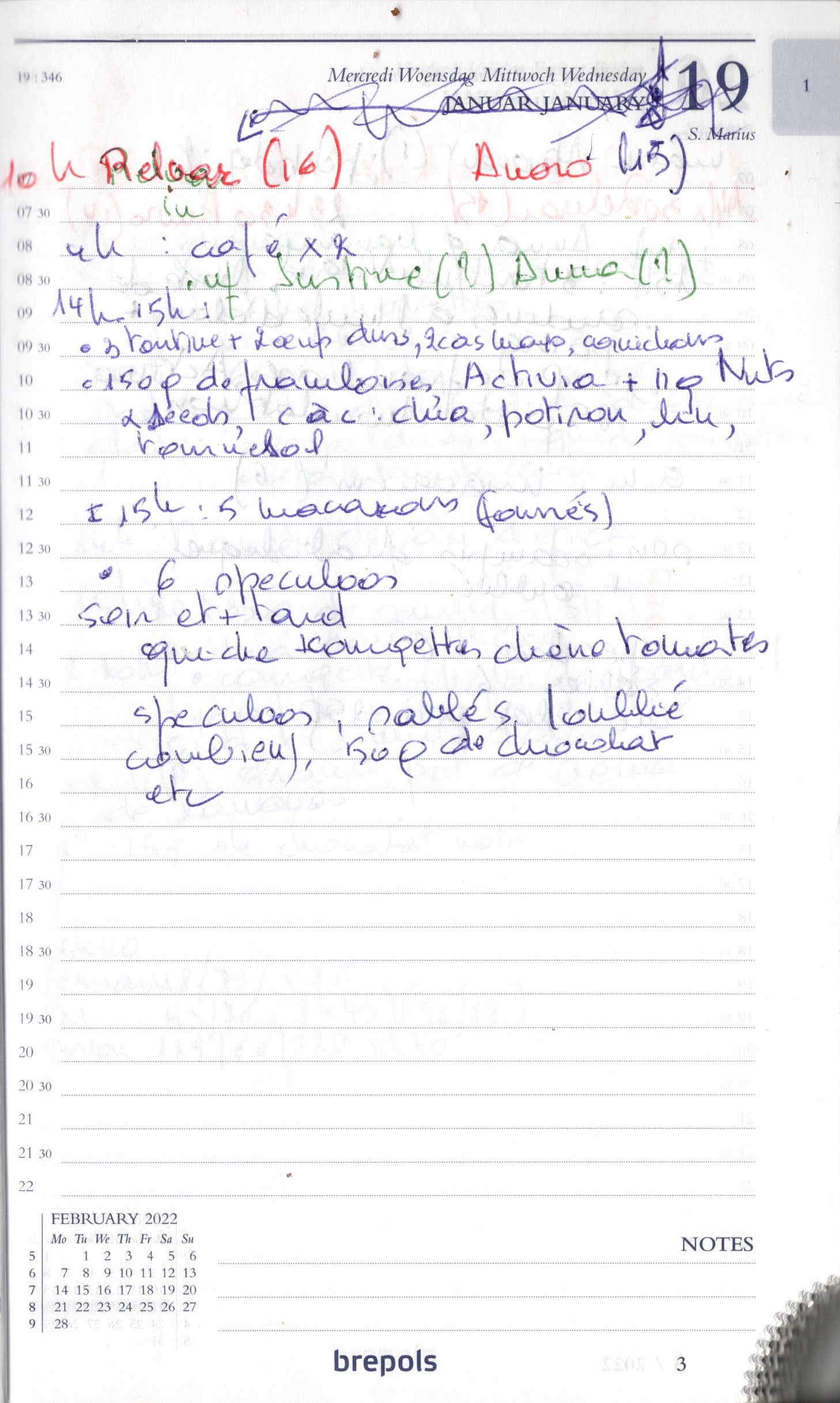 Daily Planner Scan