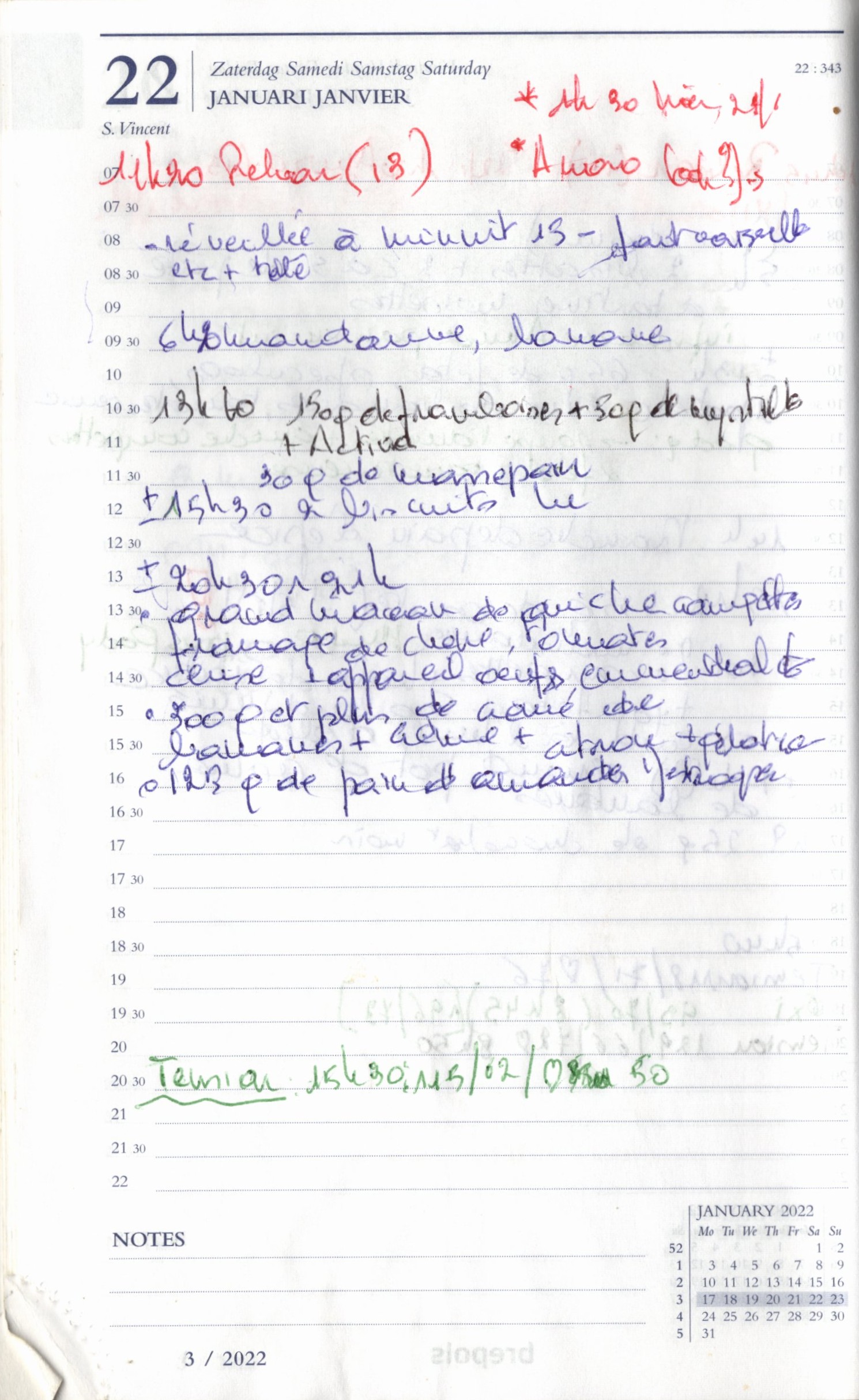 Daily Planner Scan