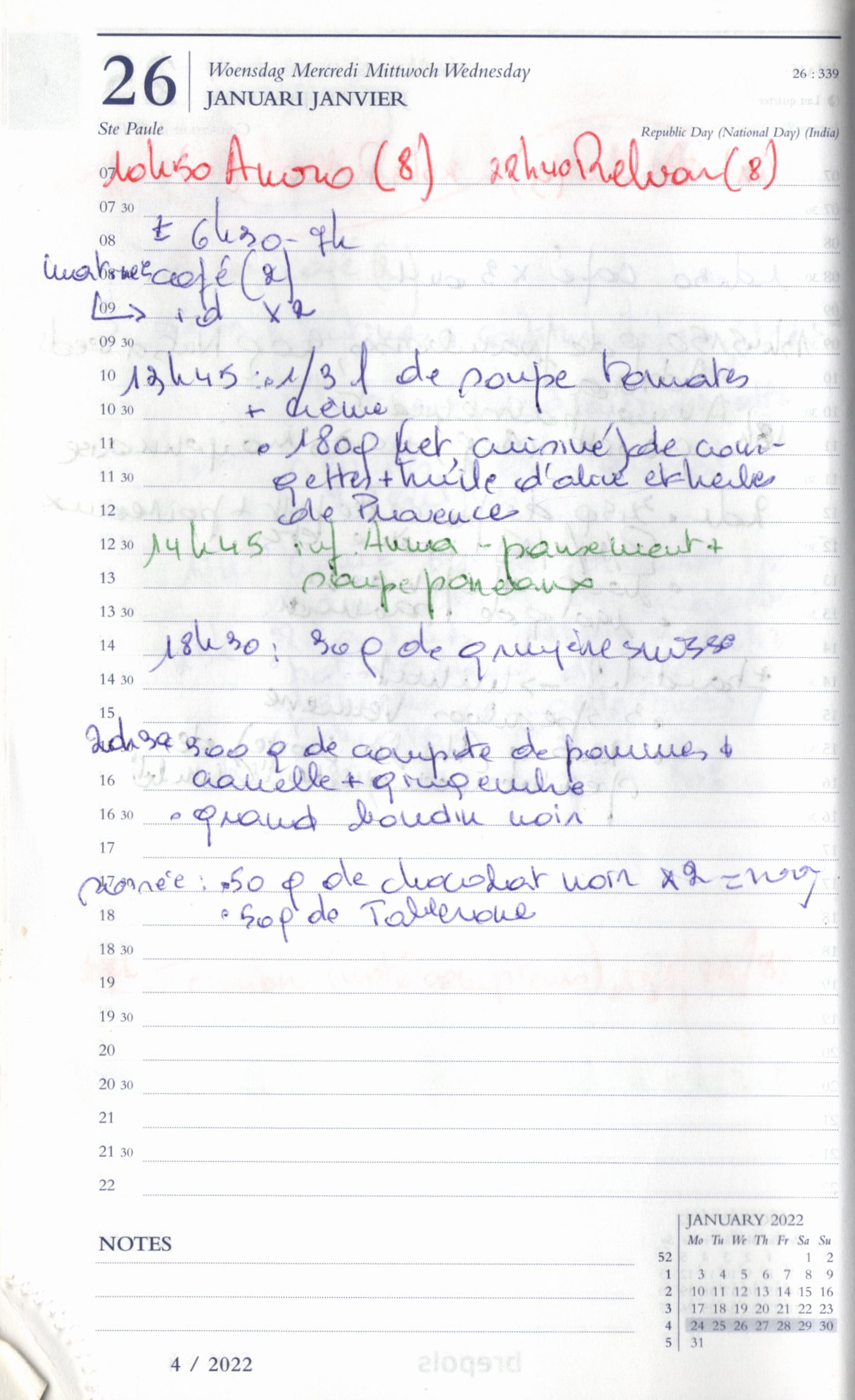 Daily Planner Scan