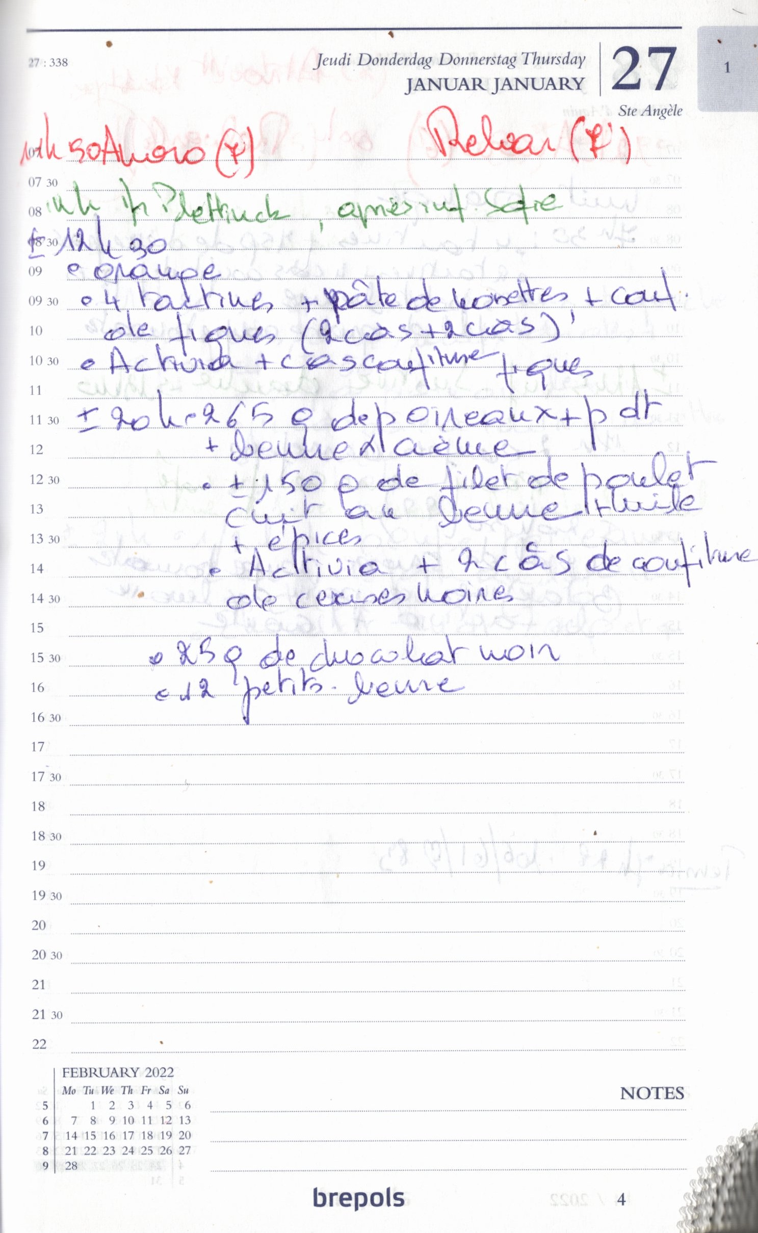 Daily Planner Scan